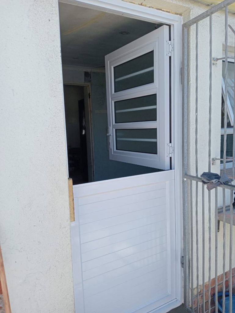 Aluminium doors and windows installed by Kiki Projects in Cape Town