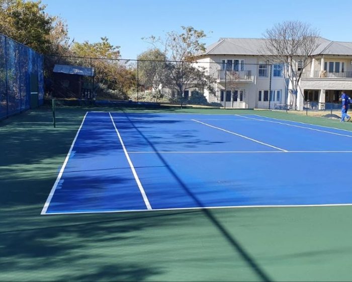 Tennis court construction and resurfacing by Kiki Projects